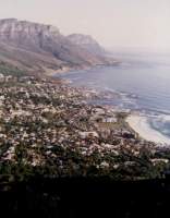 Camps Bay with beach